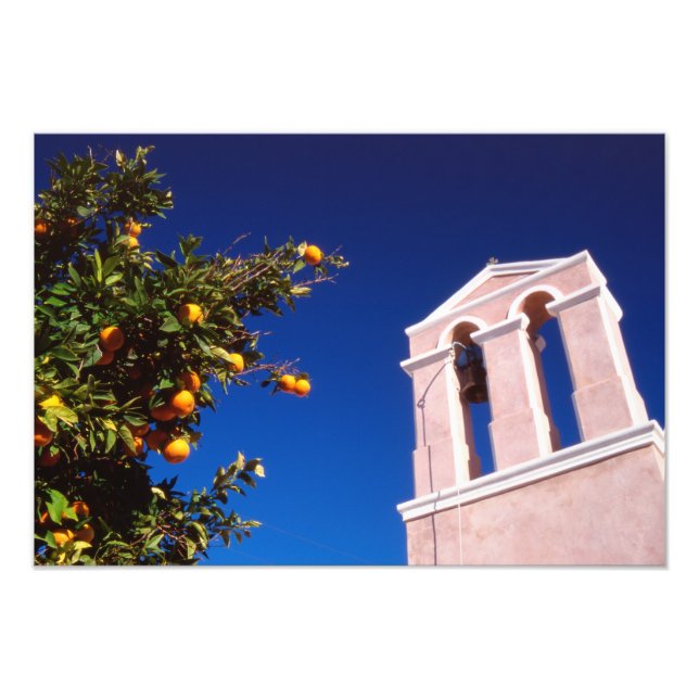 EU, Greece. Greek Orthodox church Photo Print (Front)