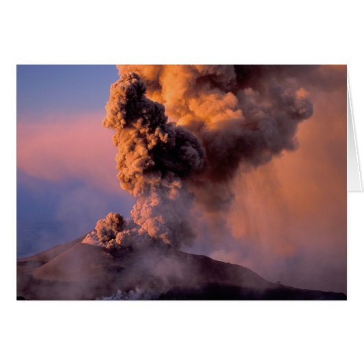 EU, Italy, Sicily, Mt. Etna summit vent (Front Horizontal)