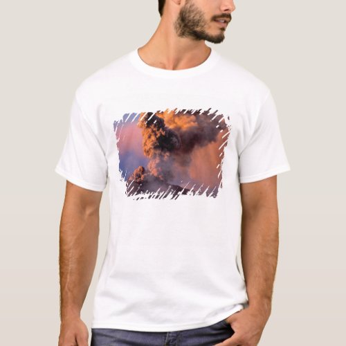 EU Italy Sicily Mt Etna summit vent T_Shirt