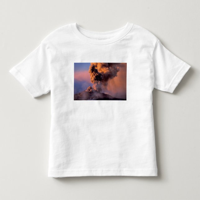 EU, Italy, Sicily, Mt. Etna summit vent Toddler T-shirt (Front)