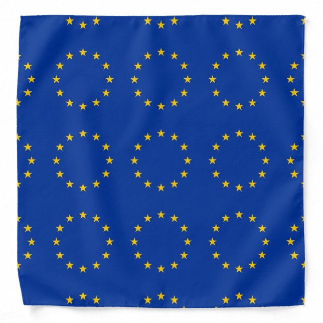 EU - Remain - European Union Flag Bandana (Front)