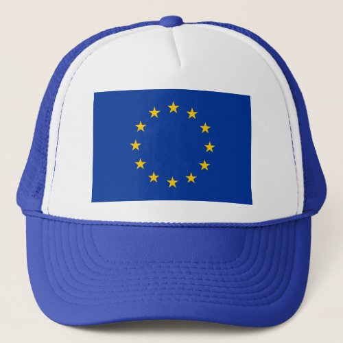 EU _ Remain _ European Union Flag Trucker Hat