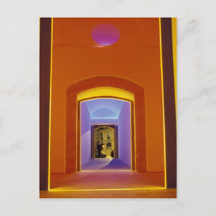 EU, Spain, Barcelona. Lit doorway near Picasso Postcard