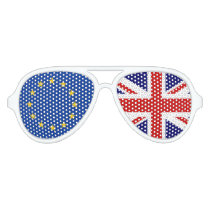 EU UK referendum BREXIT voting party shades EU UK referendum BREXIT voting party shades