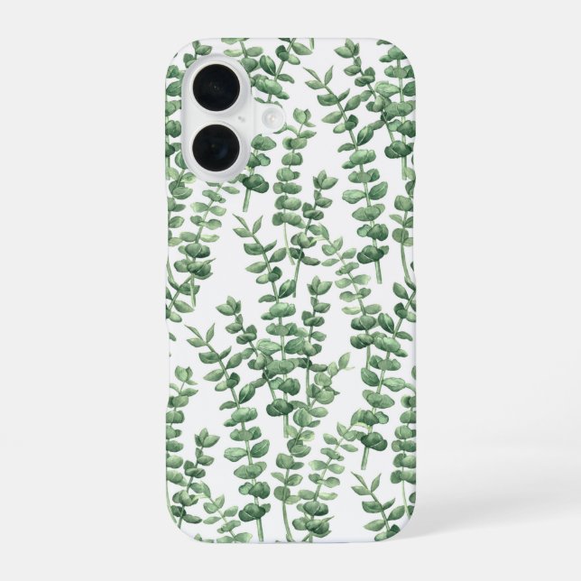 Eucalyptus 1 iPhone case (Back)