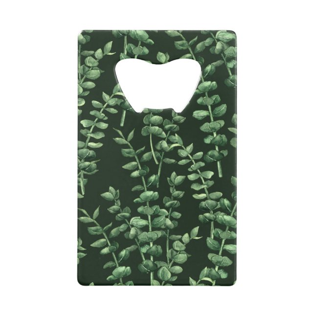 Eucalyptus 2 credit card bottle opener (Front)