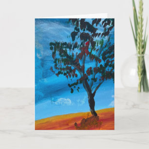 'Eucalyptus ' Acrylic on Canvas painting Invitation