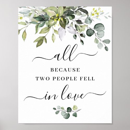 Eucalyptus All because two people fell in love Poster