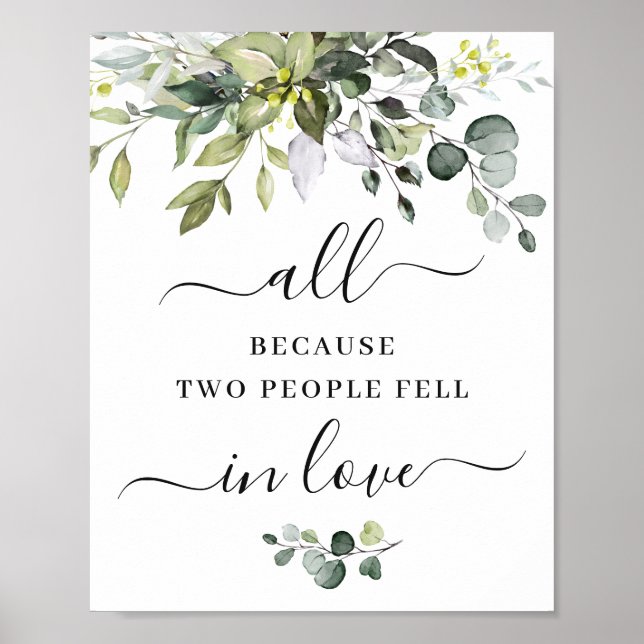 Eucalyptus All because two people fell in love Poster (Front)