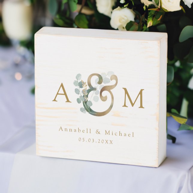 Eucalyptus Ampersand Wedding Box  (Creator Uploaded)