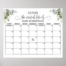 59+ Guess The Due Date Gifts Zazzle