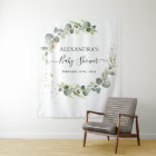 Eucalyptus Baby Shower Photo Booth Backdrop