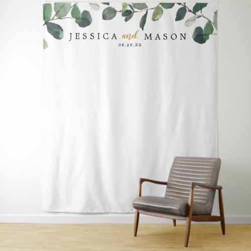 Eucalyptus Backdrop Photo Booth