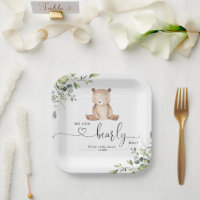 Eucalyptus bear baby shower