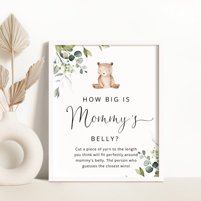 Eucalyptus bear how big is mommy's belly game poster (Creator Uploaded)