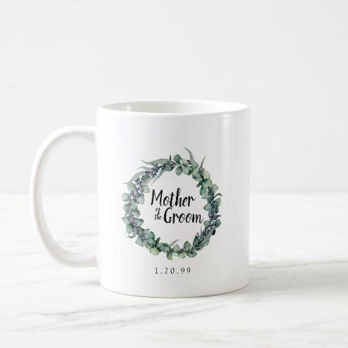 Eucalyptus Berry Botancial Mother of the Groom Coffee Mug