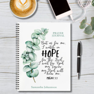 Eucalyptus Bible Verse About Hope Prayer Journal