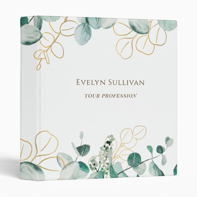 Eucalyptus binder (Front/Spine)