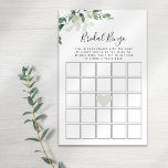 Eucalyptus Bingo Bridal Shower Game<br><div class="desc">Personalize this fun "Bridal Bingo" game with the bride's name and the date of her bridal shower.</div>