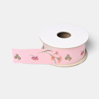 Eucalyptus Blossom Grosgrain Ribbon