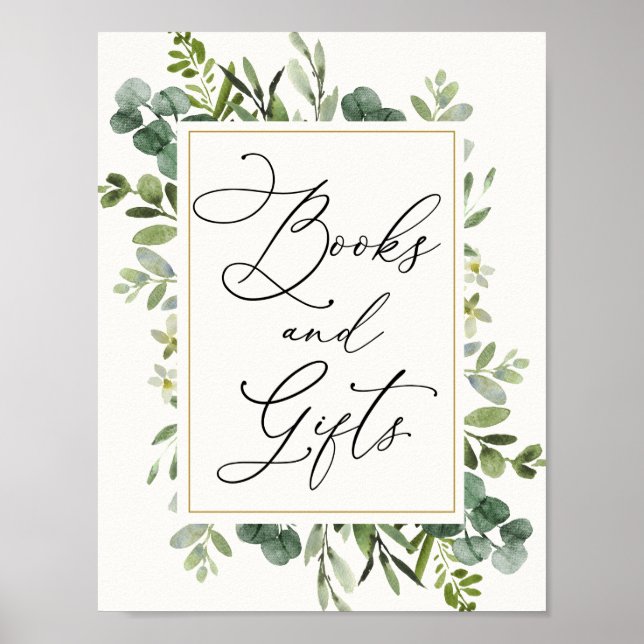 Eucalyptus Books and Gifts Poster (Front)