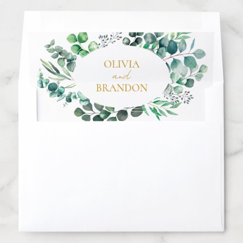 Eucalyptus Botanical Greenery Leaves Wedding