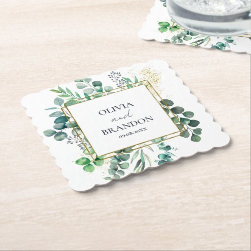 Eucalyptus Botanical Greenery Leaves Wedding