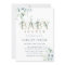 Eucalyptus Botanical Letter Gold Baby Shower