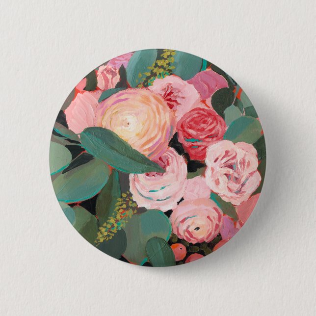 Eucalyptus Bouquet Button (Front)