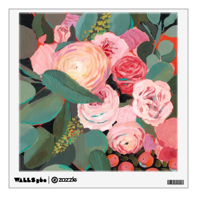 Eucalyptus Bouquet Wall Decal (Front)