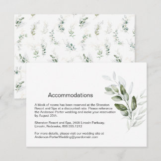 Eucalyptus Branch Enclosure Card