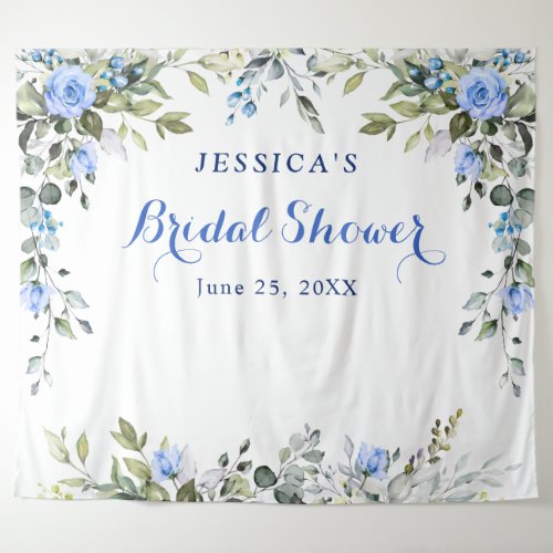 Eucalyptus Bridal Shower Chic Photo Booth Backdrop