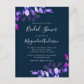 Eucalyptus Bridal Shower Invitation Postcard (Front)