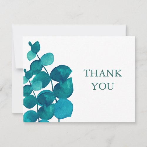 Eucalyptus Business Thank You Card