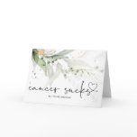 Eucalyptus Cancer Sucks Sympathy Encouragement Card Eucalyptus Cancer Sucks Sympathy Encouragement Card