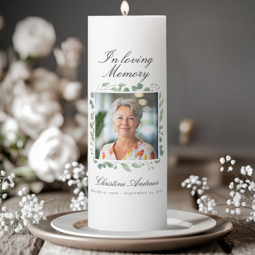 Eucalyptus Celebration of Life Photo Funeral