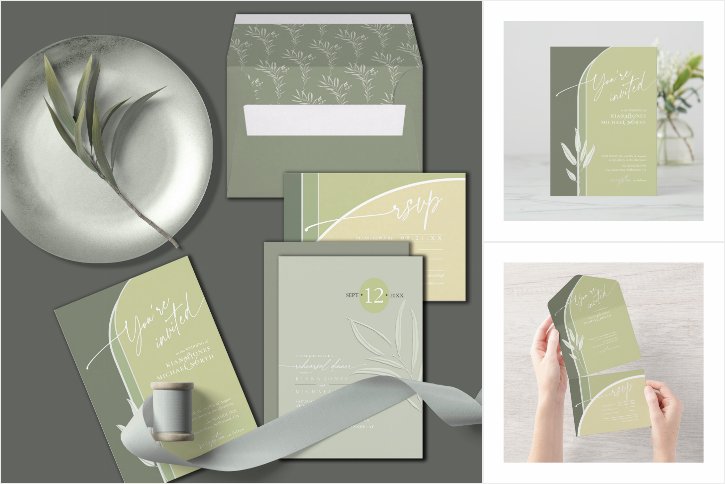 Eucalyptus Color Tones Wedding