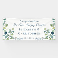 Eucalyptus Congratulations Engagement Party