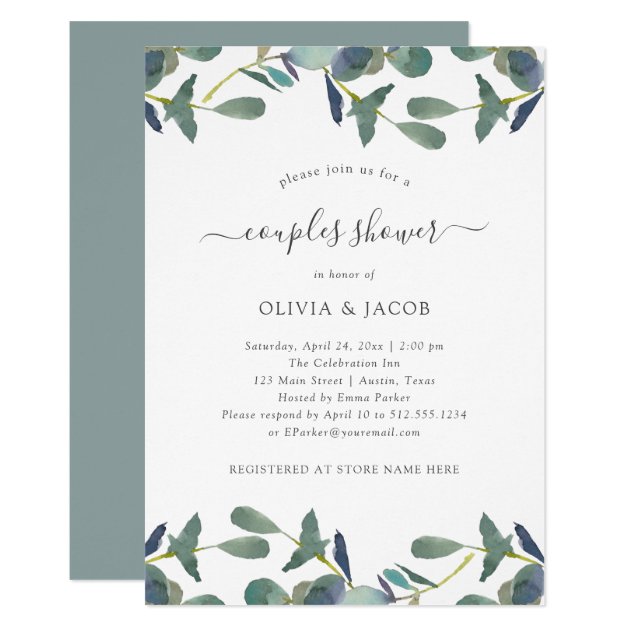 coed shower invitations