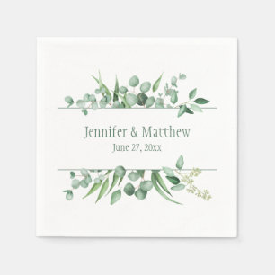 Eucalyptus Envy Reception Napkins