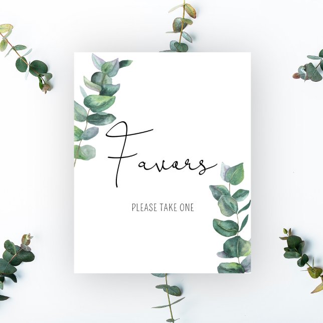 Eucalyptus - Favors, please take one poster (Creator Uploaded)