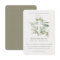 Eucalyptus Fern Foliage Cross Memorial Service