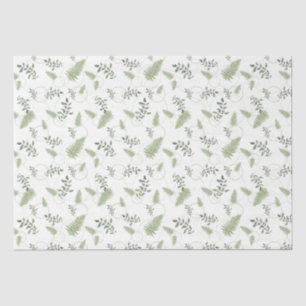 Eucalyptus & Fern Rings Gift Tissue Paper