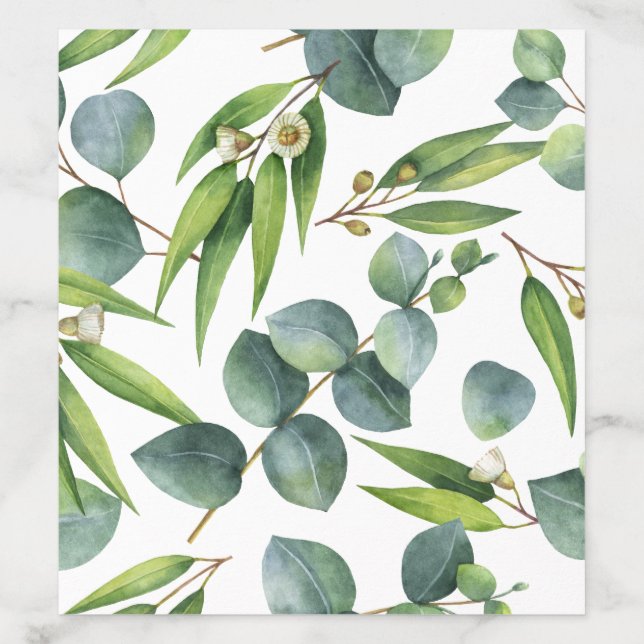 Eucalyptus Foliage Envelope Liner (Design)