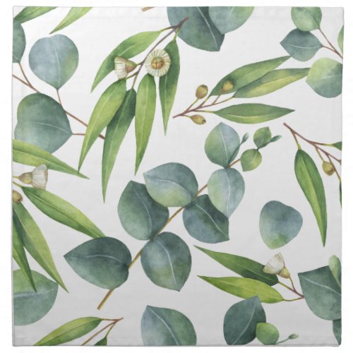 Eucalyptus Foliage Pattern Napkin