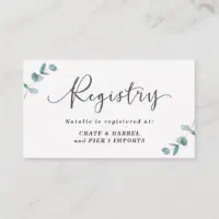 Bridal Registry: Bridal Engagement Registry Wedding Registry