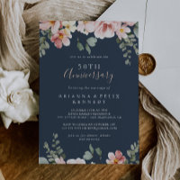 Eucalyptus Garden Floral 50th Wedding Anniversary