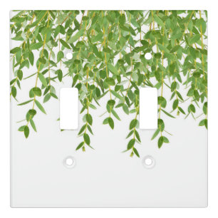 Eucalyptus Garland Finesse #1 #foliage #decor #art Light Switch Cover