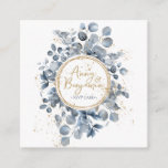 Eucalyptus Gold Glitter Code 01 - RSVP 2 Enclosure Card
