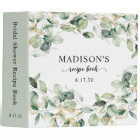 Eucalyptus Gold Watercolor Bridal Shower Recipe